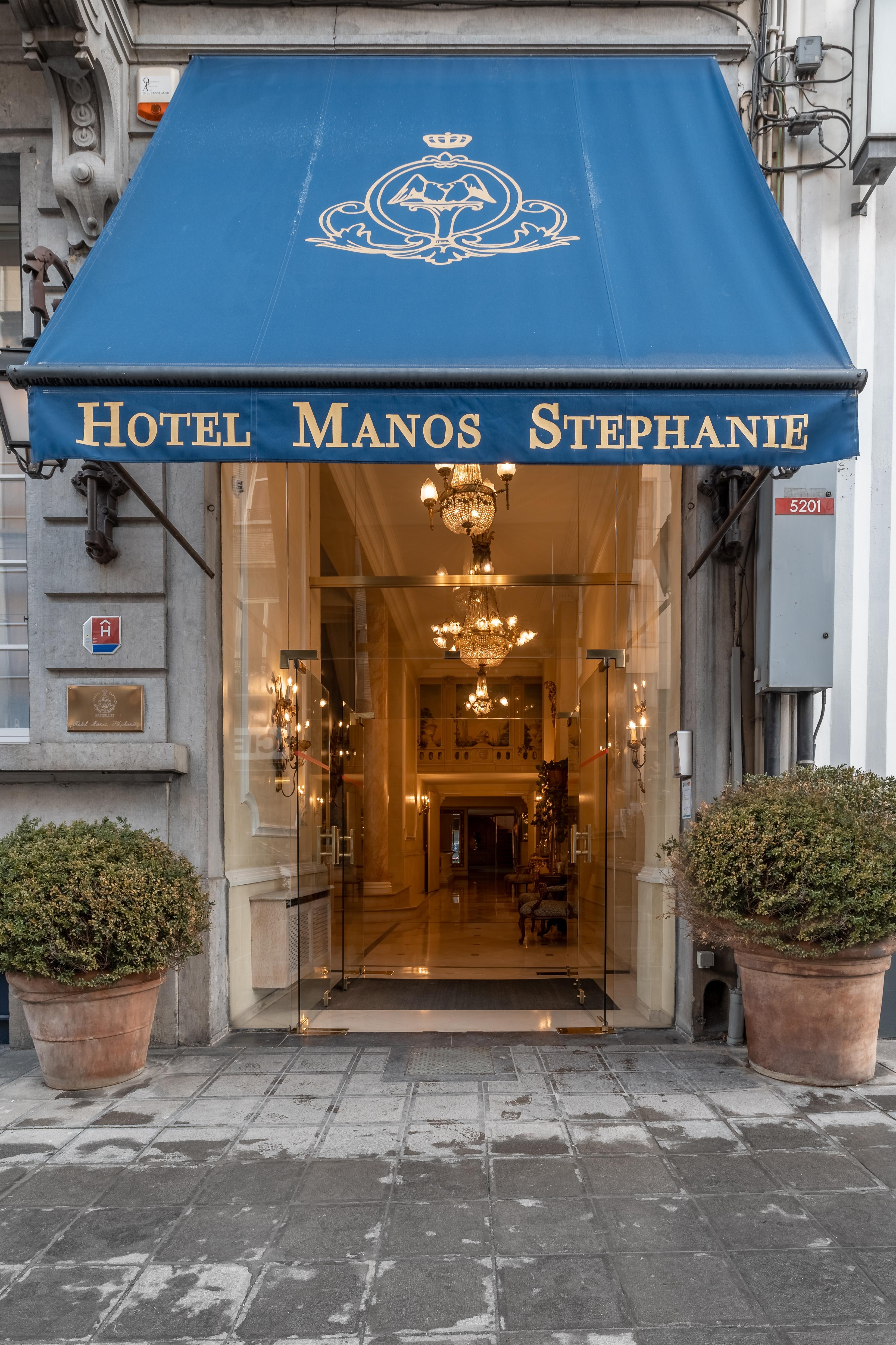 Hotel Manos Stephanie Брюссель Экстерьер фото